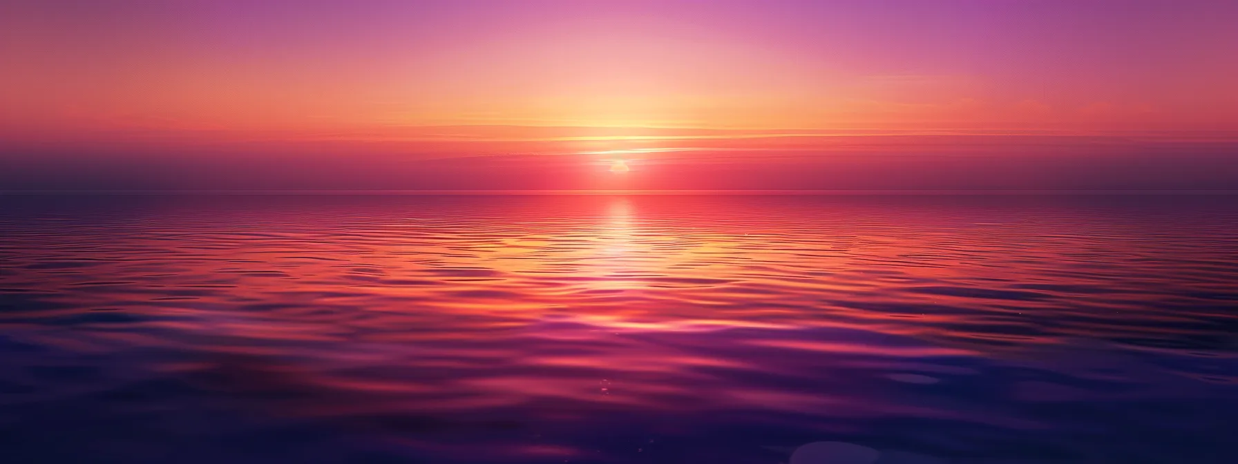 a vibrant sunset illuminates a serene lake, with deep orange and purple hues reflecting off the water's surface, creating a tranquil atmosphere that captures the essence of peaceful solitude.
